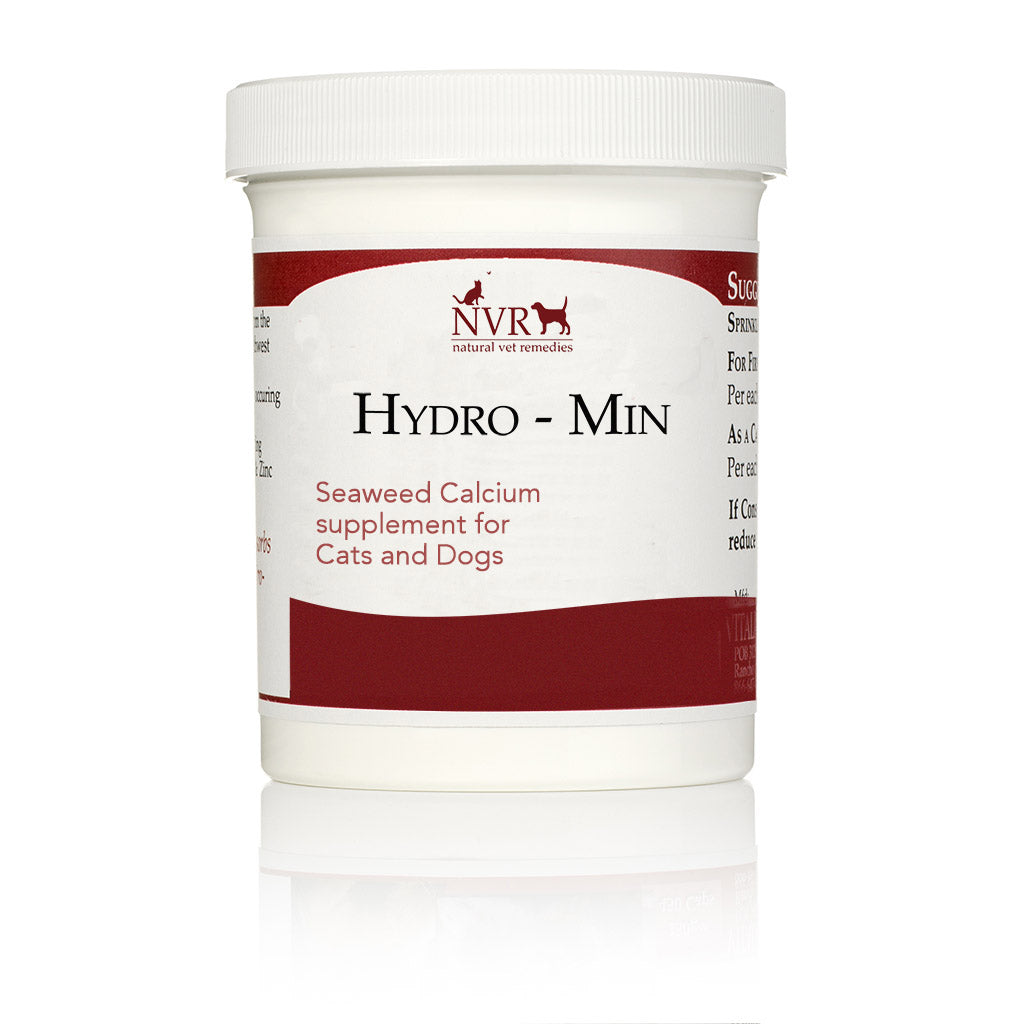 Natural Vet Remedies Hydro-Min Calcium Supplement Jar