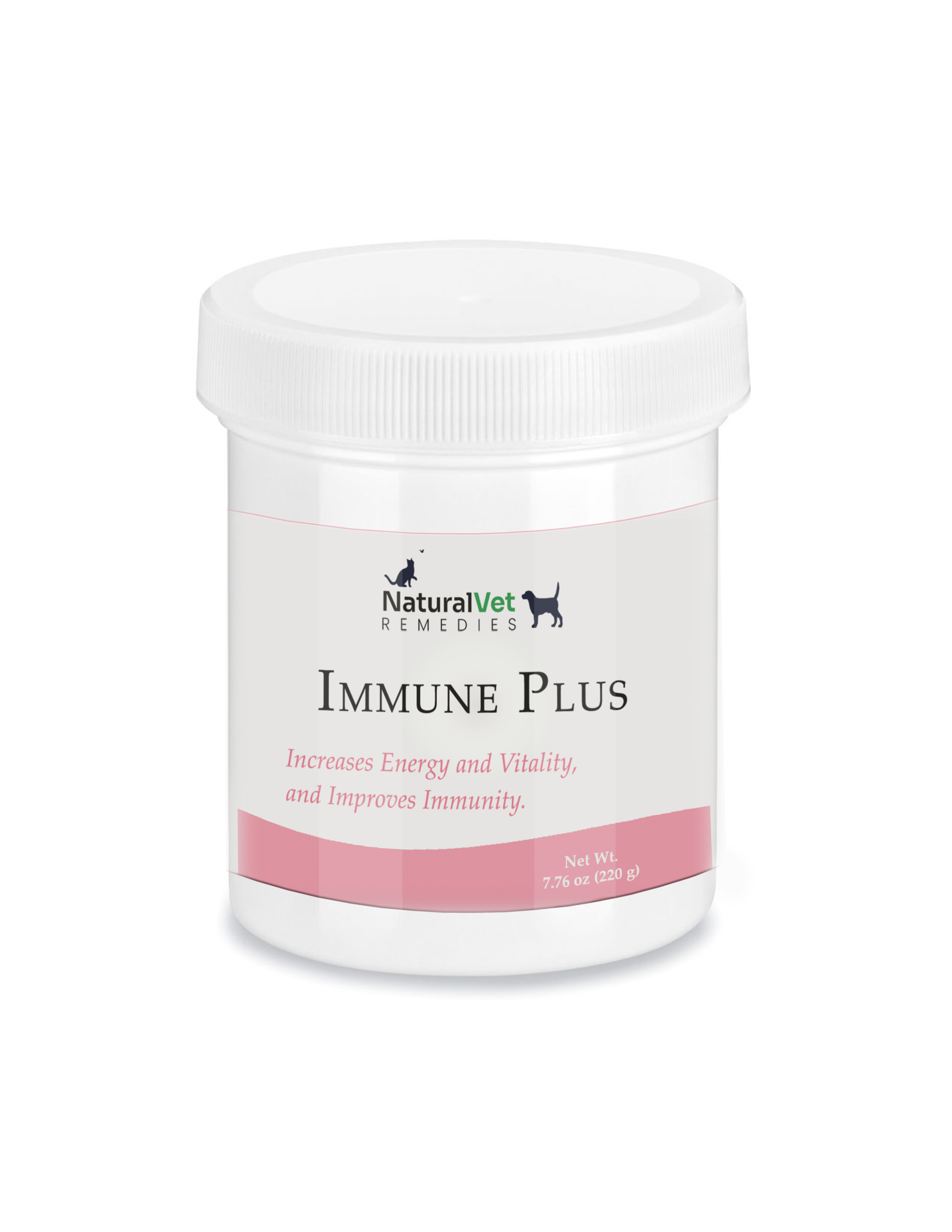 Natural Vet Remedies Immune Plus Supplement Jar