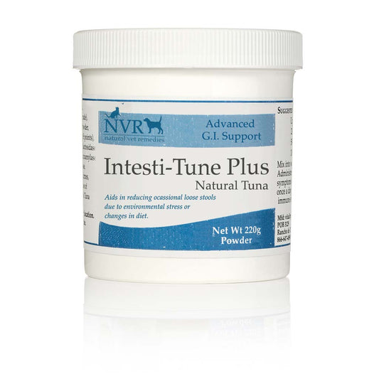 Natural Vet Remedies Intesti-tune Plus Natural Tuna Flavor Supplement Jar